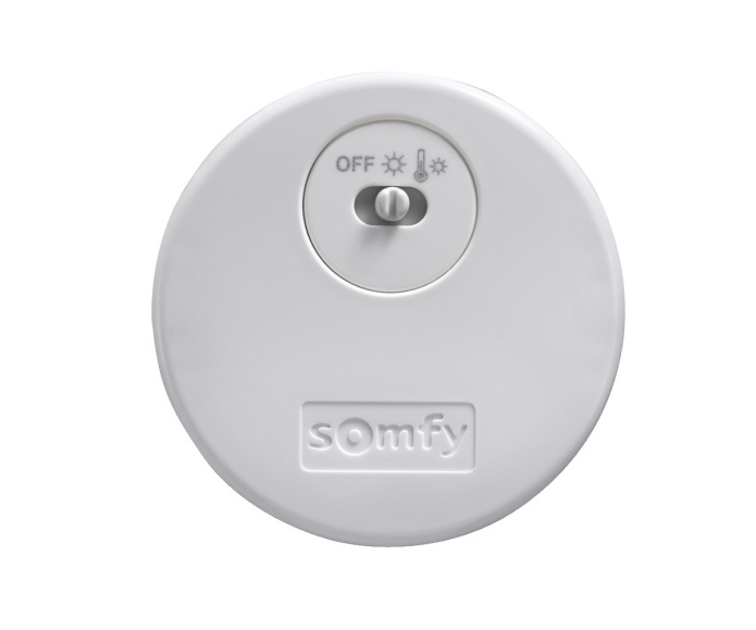 THERMOSUNIS INDOOR WIREFREE RTS, radiowy czujnik słoneczny i temperatury Somfy 9013708